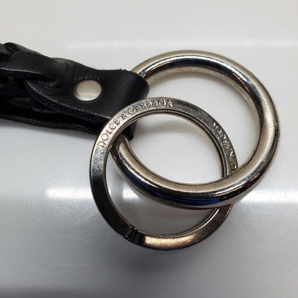 AUTHENTICATED DOLCE & GABBANA LEATHER STRAP KEYCH… - image 3