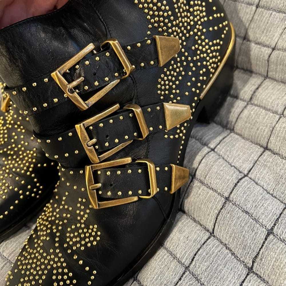 Chloé Leather biker boots - image 2