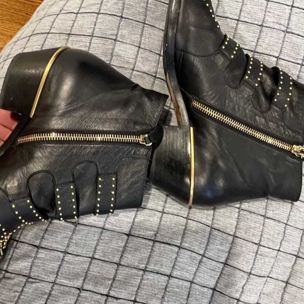 Chloé Leather biker boots - image 7
