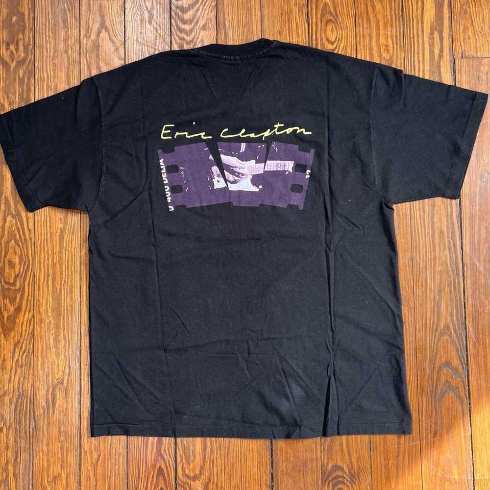 Vintage 1992 Eric Clapton shirt 90s rock band tee… - image 2