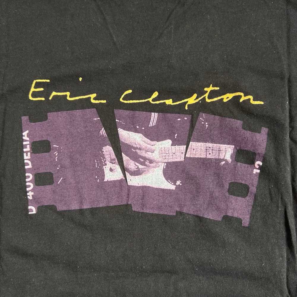 Vintage 1992 Eric Clapton shirt 90s rock band tee… - image 4