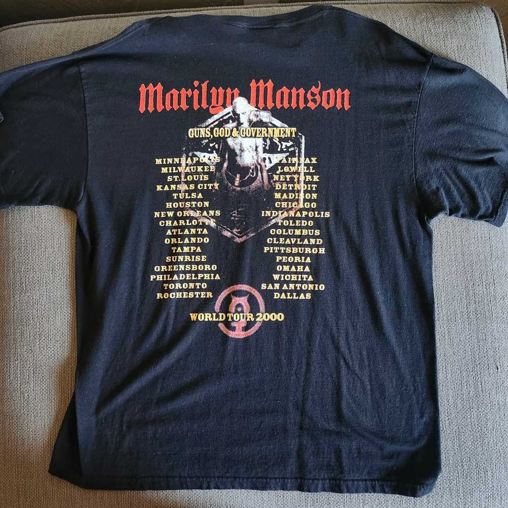 Marilyn Manson Vintage Shirt - image 2