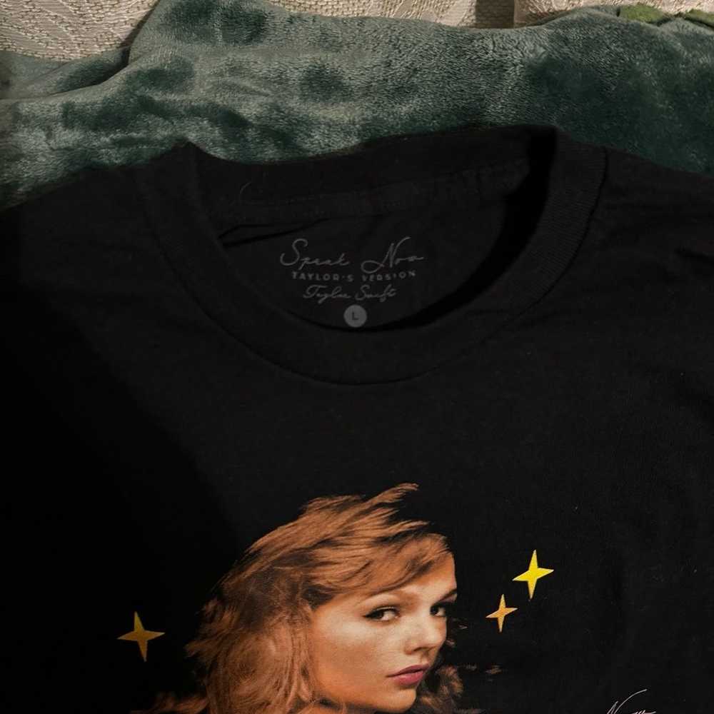 Taylor Swift speak now black t-shirt - image 2