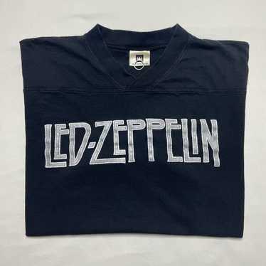 Vintage 90’s Led Zeppelin Band Hockey Jersey/T-sh… - image 1