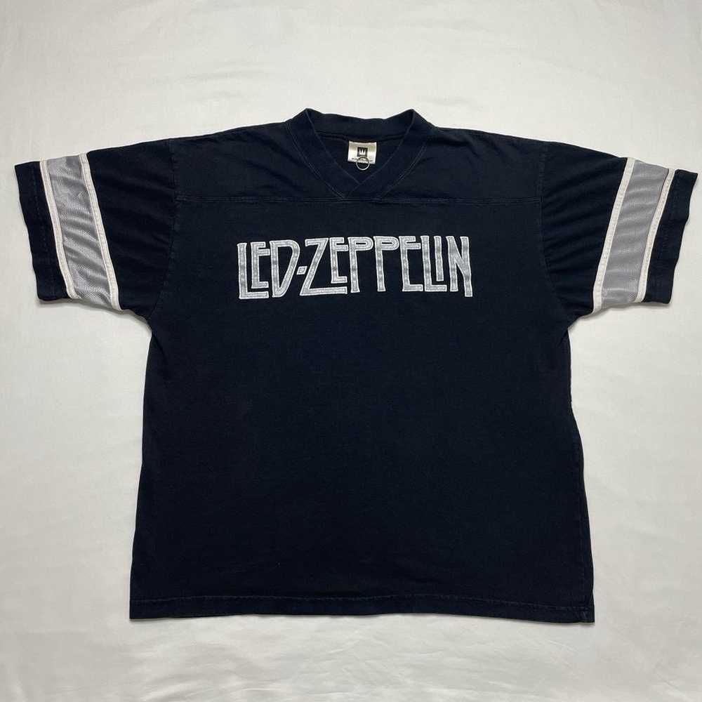 Vintage 90’s Led Zeppelin Band Hockey Jersey/T-sh… - image 2