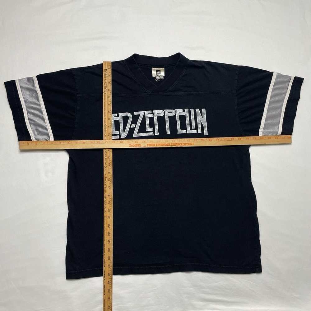 Vintage 90’s Led Zeppelin Band Hockey Jersey/T-sh… - image 7