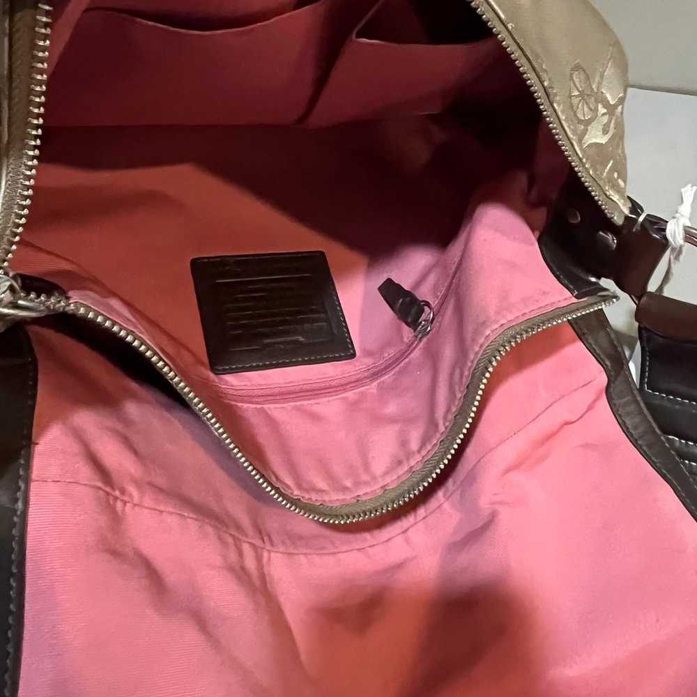 Coach Carriage Shoulder bag  Adjustable Strap Sat… - image 10