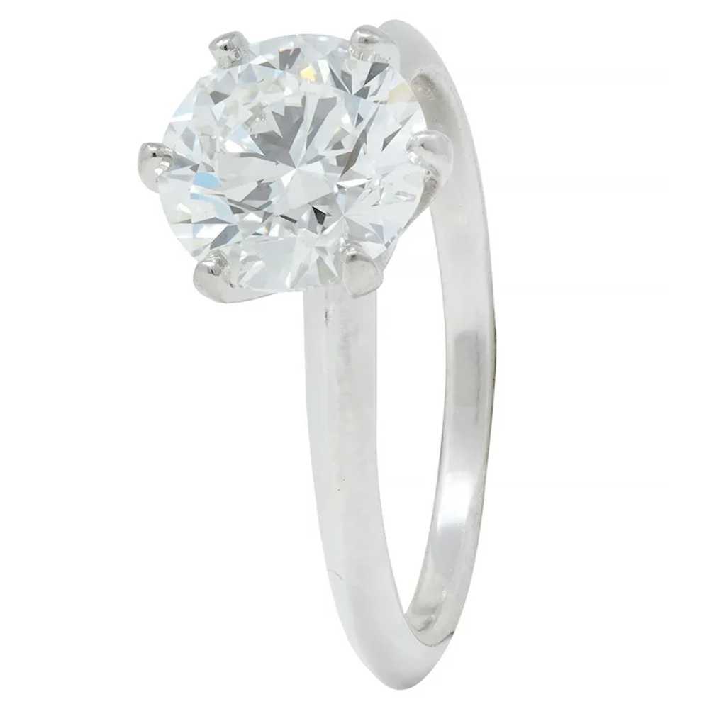 Tiffany & Co. Round Brilliant Diamond Platinum So… - image 12