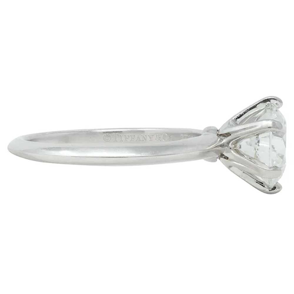 Tiffany & Co. Round Brilliant Diamond Platinum So… - image 3