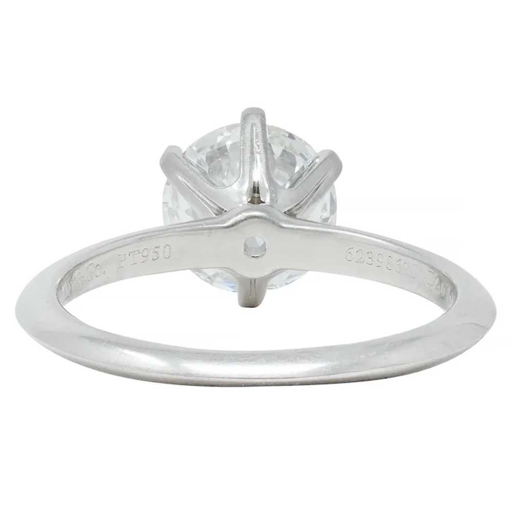Tiffany & Co. Round Brilliant Diamond Platinum So… - image 4