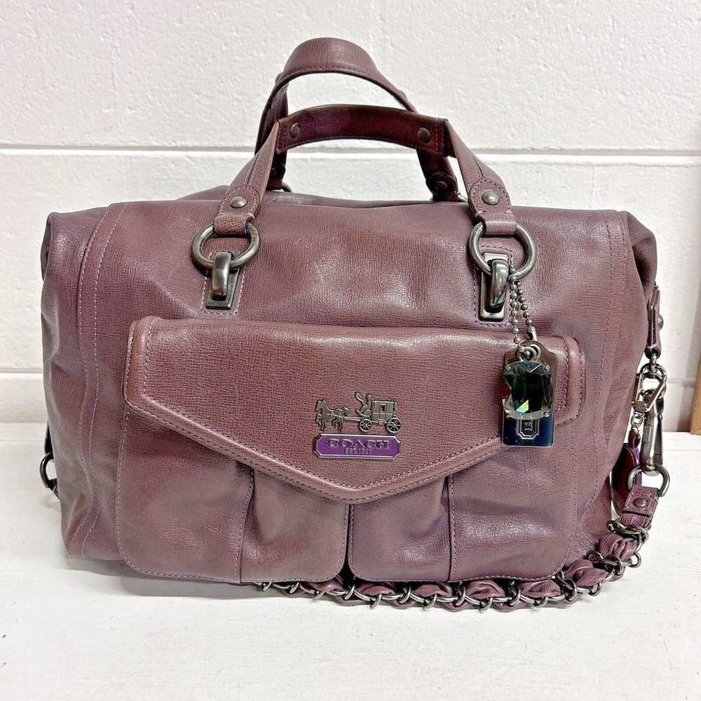 COACH Madison Audrey Purse Creed F0982 - 14329 In… - image 1