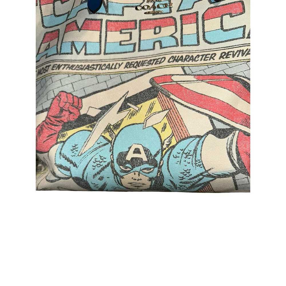 Coach X Marvel Captain America Tote Bag - image 3