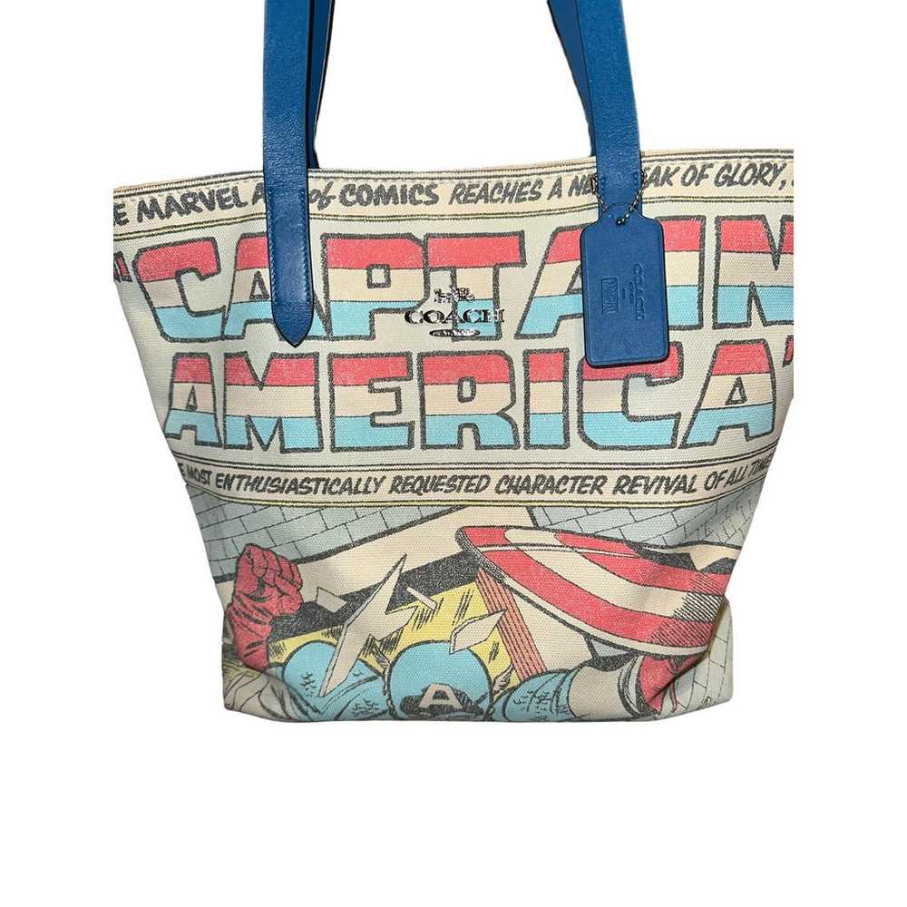 Coach X Marvel Captain America Tote Bag - image 6