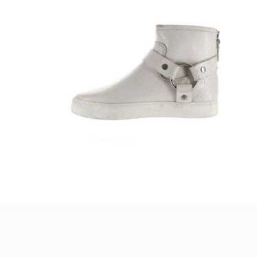 Frye Women's Lena Harness Off White Ankle Boots S… - image 1