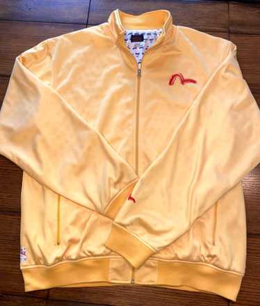 EVISU 90s トラックジャケット Evisu Heritage Yellow Track Jacket Full Zip Women's XXL 2XL
