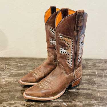 Frye Daisy Duke Studded Cowboy Boots