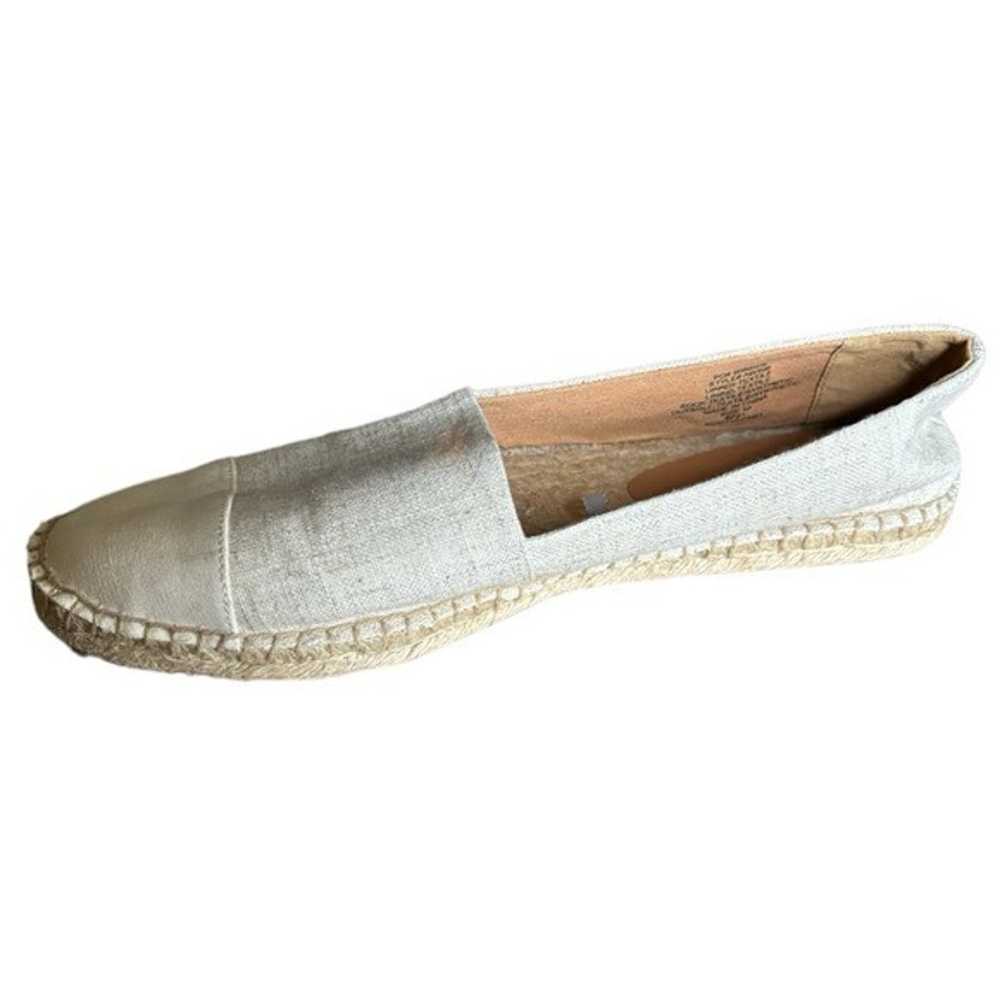 NEW J. Crew Beige Espadrille Flats Size 10 Women'… - image 1