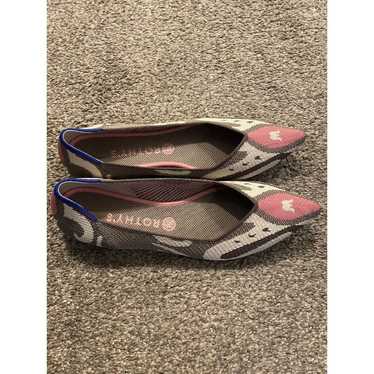 Rothy’s Retired Slip On Shoes Pink Moroccan Rose … - image 1