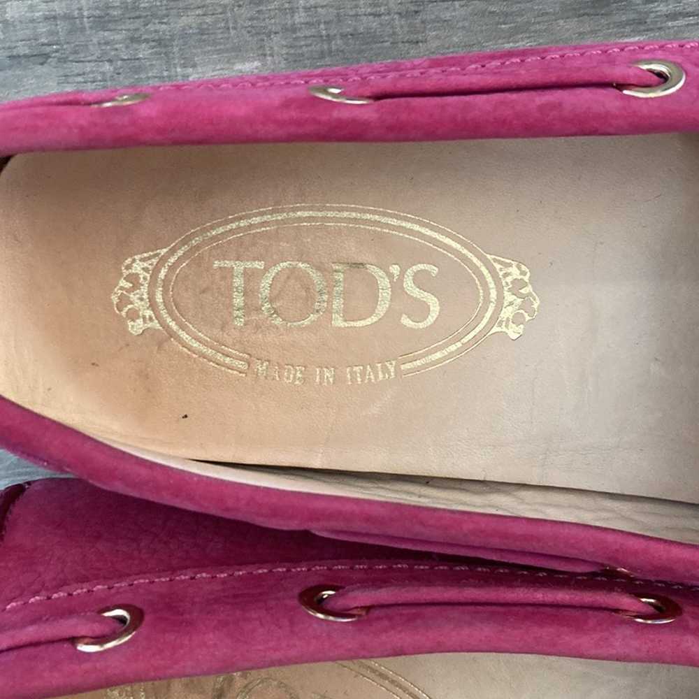 Tod’s 37 suede driving moccasins - image 2