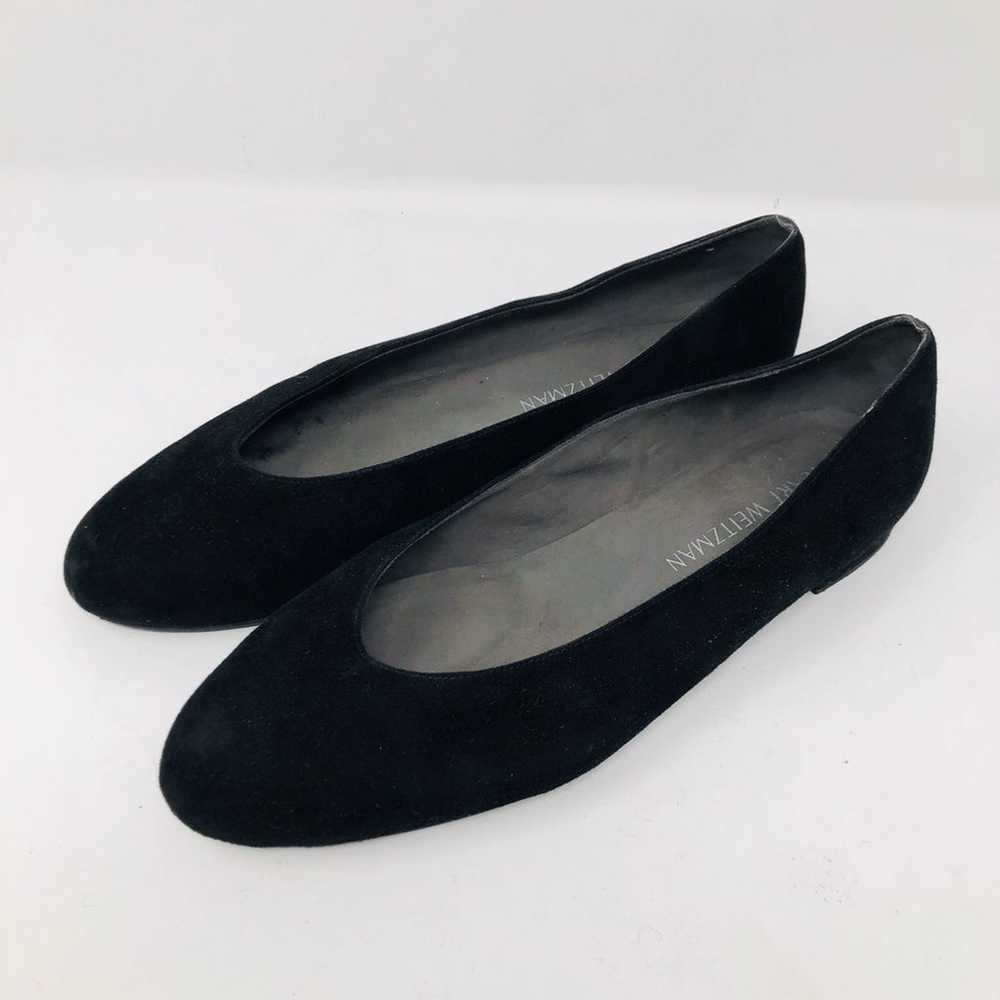 STUART WEITZMAN BLACK CHICFLATS SZ9 - image 3