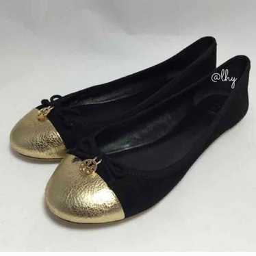 TORY BURCH CHELSEA CAP TOE FLATS - SZ8