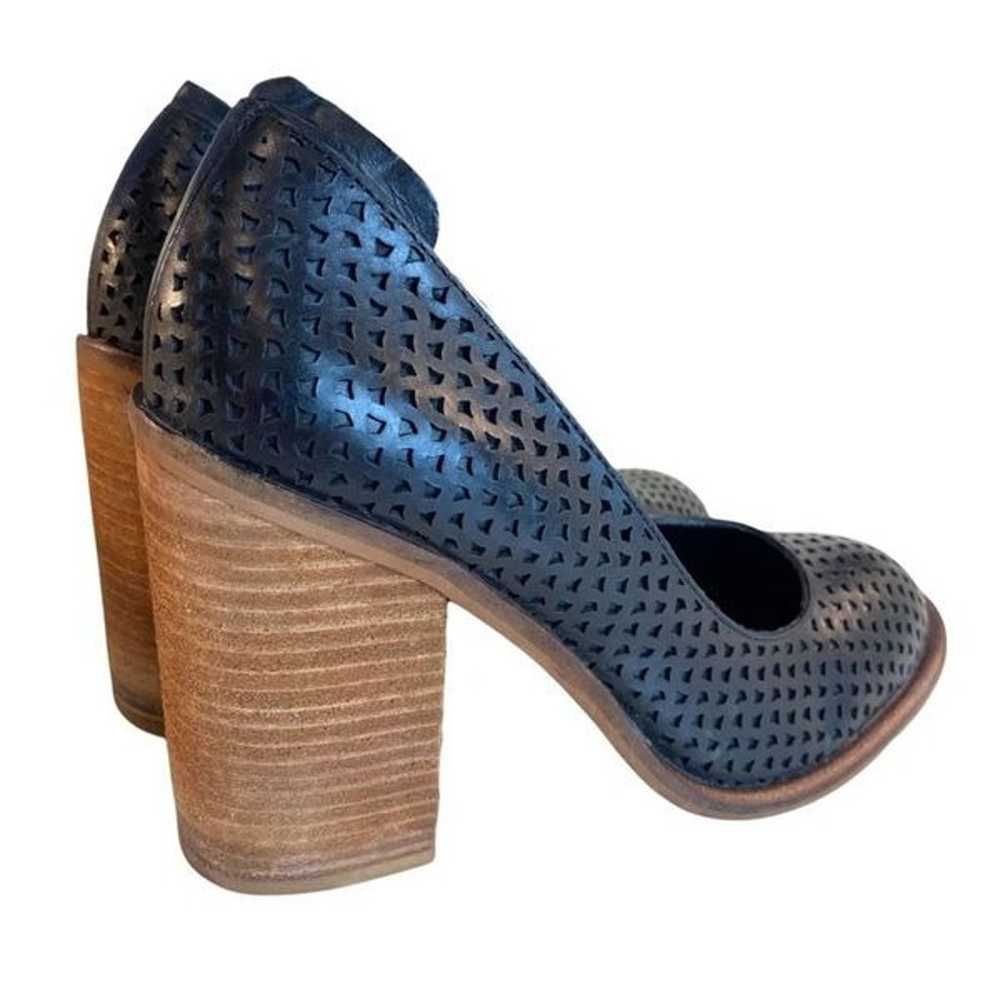 Kelsi Dagger Brooklyn Black Block heels Round Toe - image 5