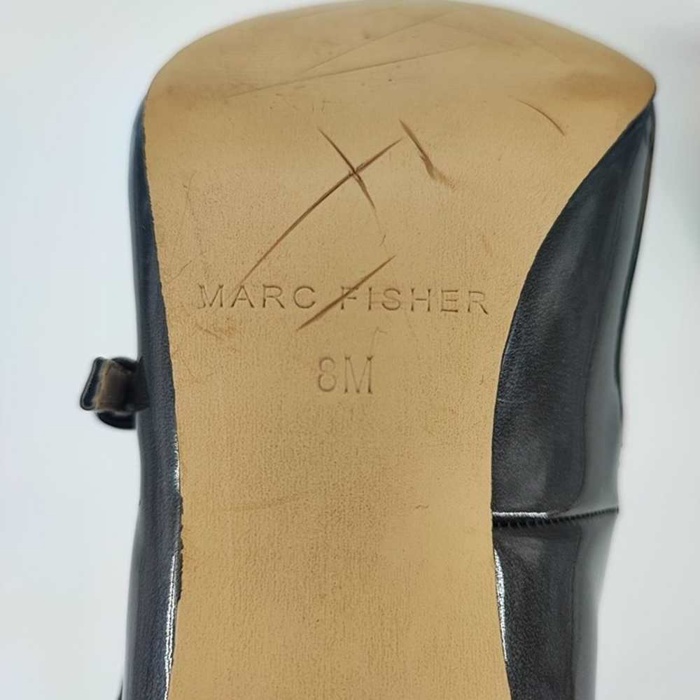 Marc Fisher Woman's Black Faux Leather Pumps High… - image 7