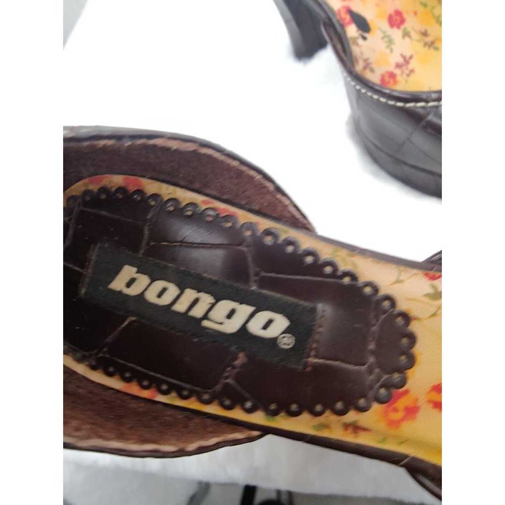 Vintage Y2K Bongo Peeptoe Platforms Sz 8 - image 7