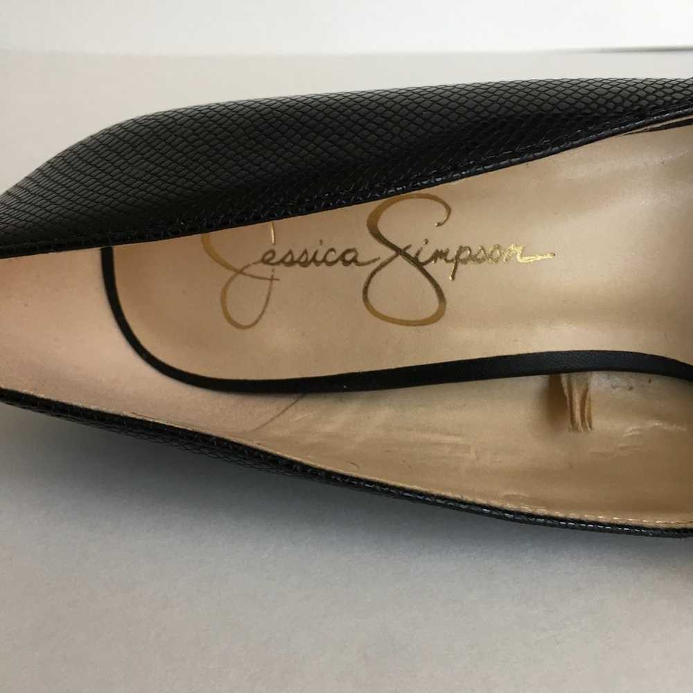 Jessica Simpson Anyelin Heels Black 8.5 Pump Poin… - image 6