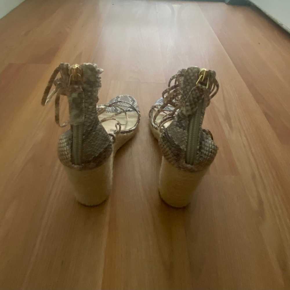 Jennifer Lopez wedge sandals. - image 4