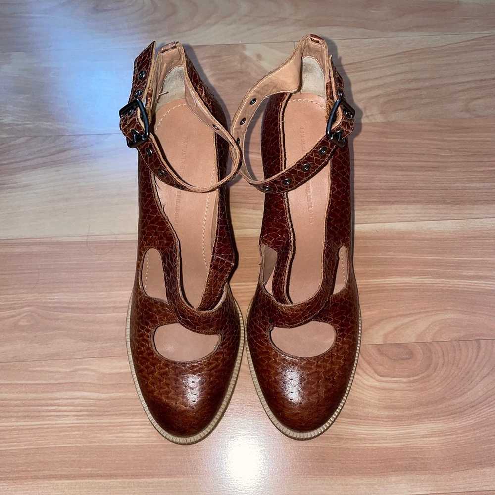 Anthropologie Schuler & Sons Brown Nalia Leather … - image 3