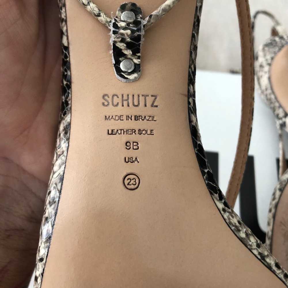 Schutz Stiletto￼ Lace up - image 4