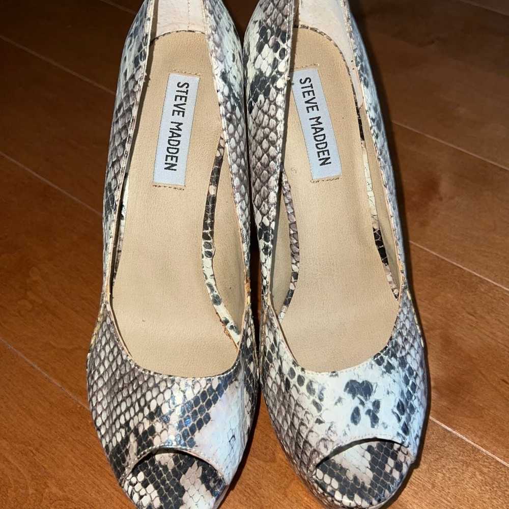 Steve Madden python heels - Gem