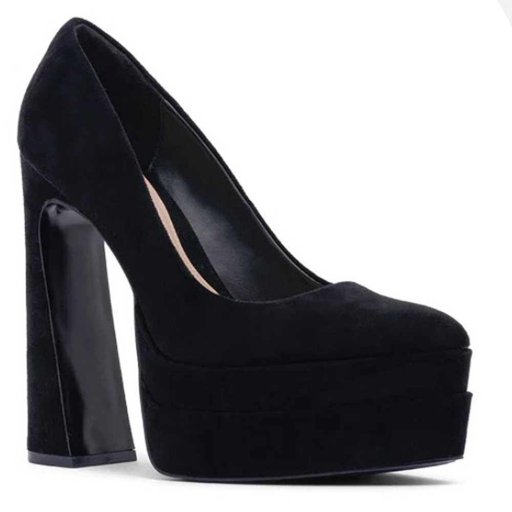 Fabulous D'Amelio Marlania Platform Pump - Black … - image 3