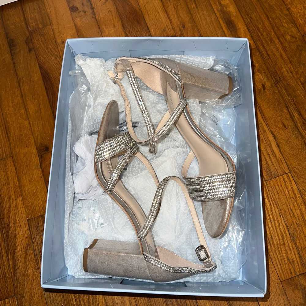 Antonio Melani Silver heels - image 1