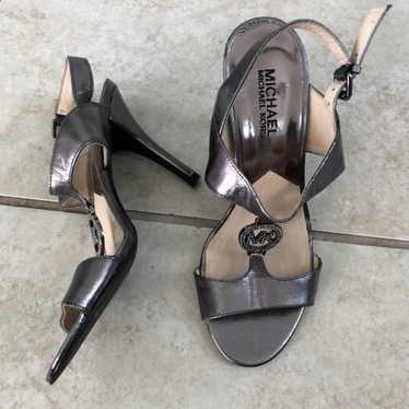 Michael Kors Leather High Heel Sandals - image 1