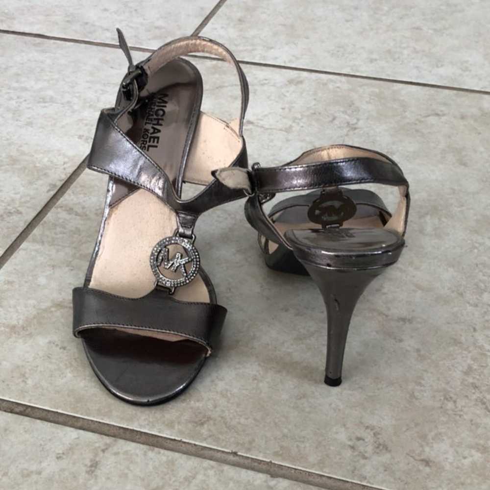 Michael Kors Leather High Heel Sandals - image 3