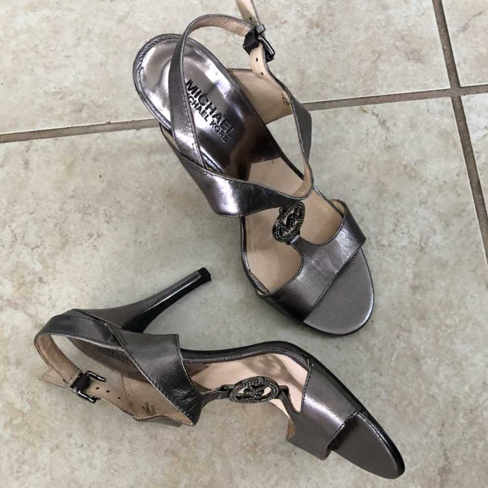 Michael Kors Leather High Heel Sandals - image 6