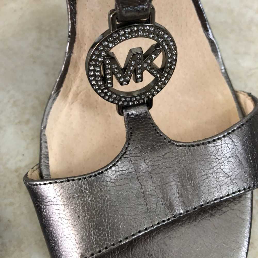 Michael Kors Leather High Heel Sandals - image 7