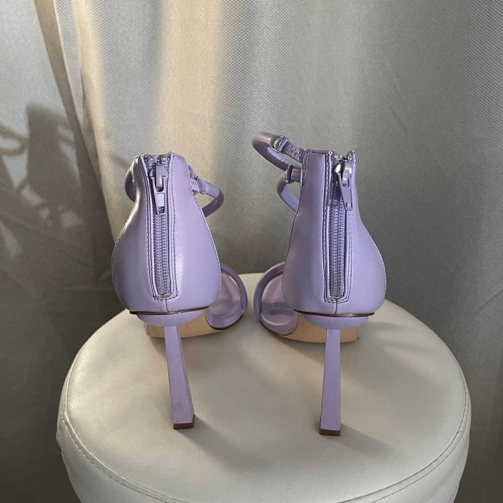 Journee collection purple strap heels - image 4