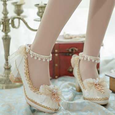 Elegant Lolita style shoes