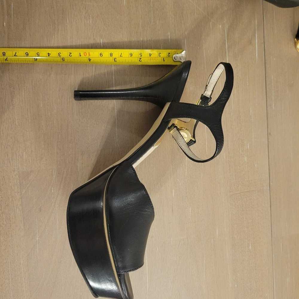 Michael Kors Strappy Heels Sz 7 - image 11