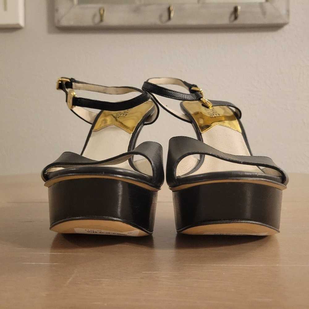 Michael Kors Strappy Heels Sz 7 - image 2