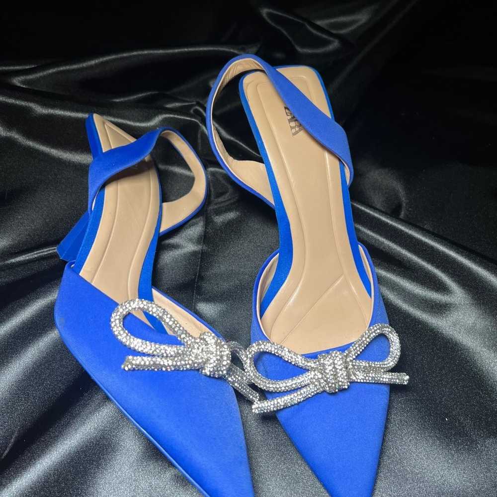Blue high pump Heels - image 4