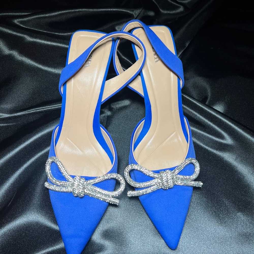 Blue high pump Heels - image 7