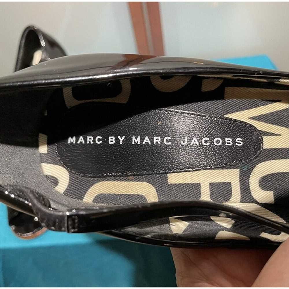 Marc By Marc Jacobs Black Patent Leather Cross St… - image 5