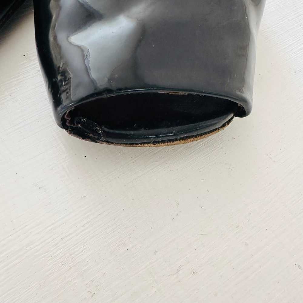Yves Saint Laurent Shoes - Black Patent Leather -… - image 7