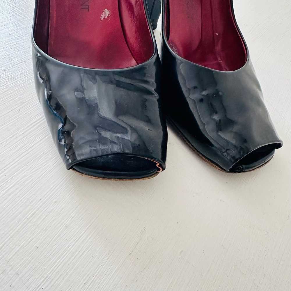 Yves Saint Laurent Shoes - Black Patent Leather -… - image 8