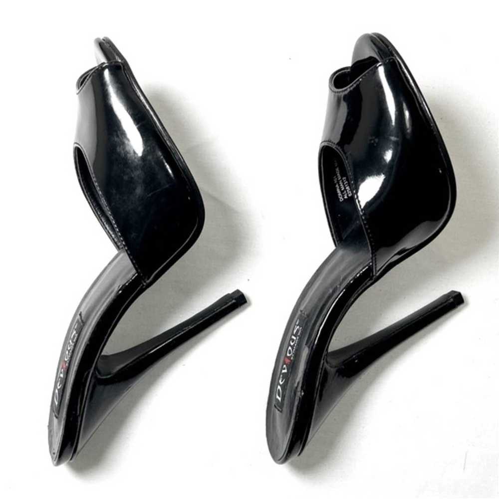 NWOT Devious by Pleaser Patent Leather Peep Toe P… - image 3