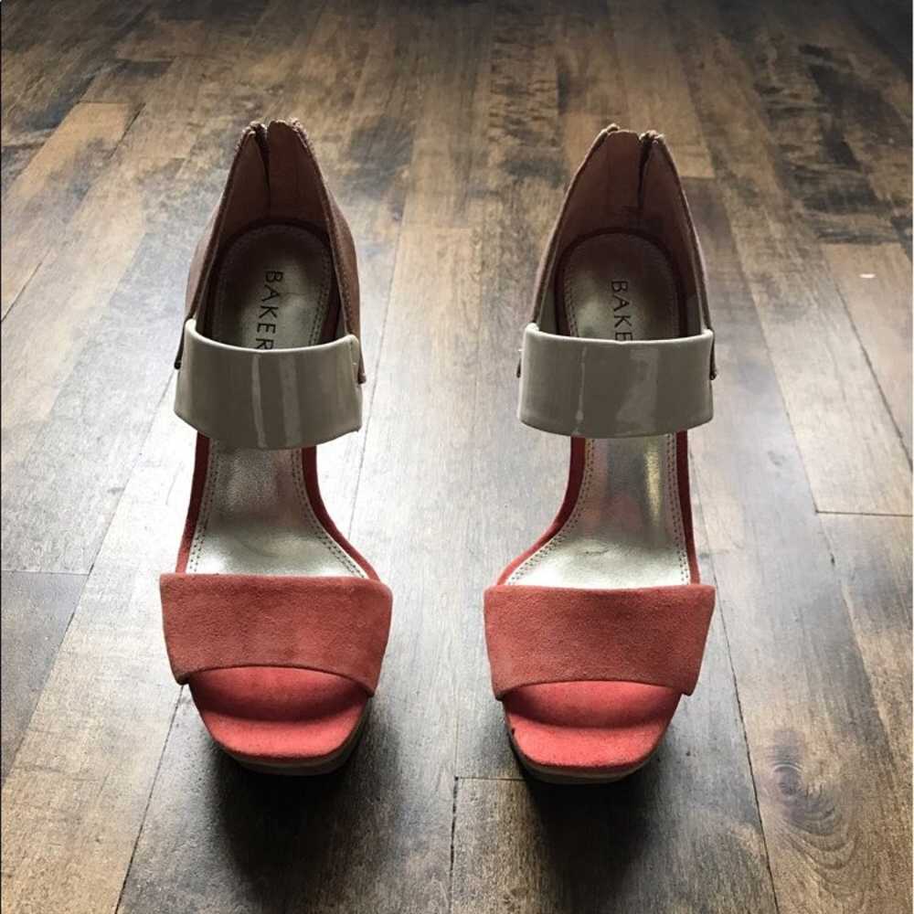 Bakers color block heels - image 1